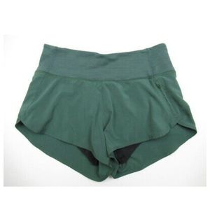 Outdoor Voices Hudson Lined Green Shorts